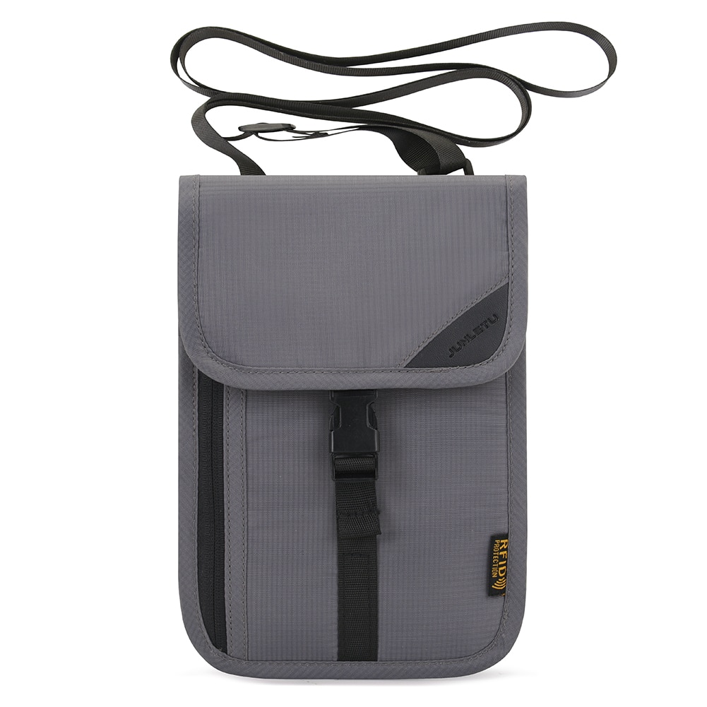 Waterproof Travel Passport Holder Bags Nylon RFID ID Credit Card Organizer Neck Pouch Multi-pocket Passport Wallets 4