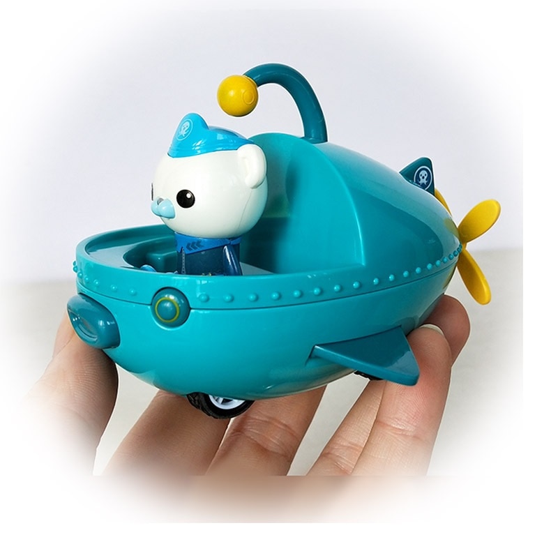 The Octonauts Octopod GUP Vehicles PullBack Car Action Figures Figurines Kwazii Barnacles Shellington Peso Kids Toy Gift 1