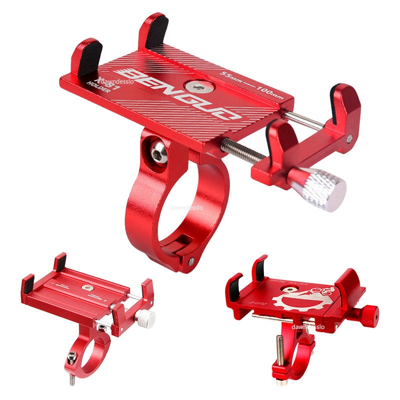 Bicycle Scooter Aluminum Alloy Mobile Phone Holder Mountain Bike Bracket Cell Phone Stand Cycling Accessories 1