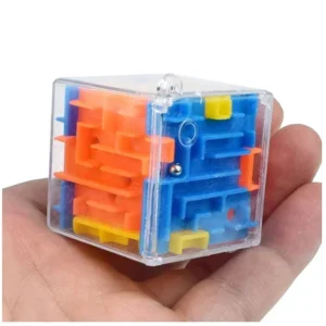 3D Maze Magic Cube Six-sided Transparent Puzzle Speed Cube Rolling Ball Magic Cubes Maze Toys For Children Stress Reliever Toys 1