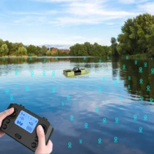 Professional GPS Smart Cruise Hopper RC Bait Boat Points 3KG Load Color Light Auto Return Remote Control Fishing Boat 2