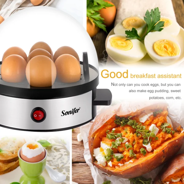 Convenient Egg CookerElectric Egg Cooker Egg SteamerEgg CookerKitchen Cooking ToolsEgg CookerAuto-Off Function